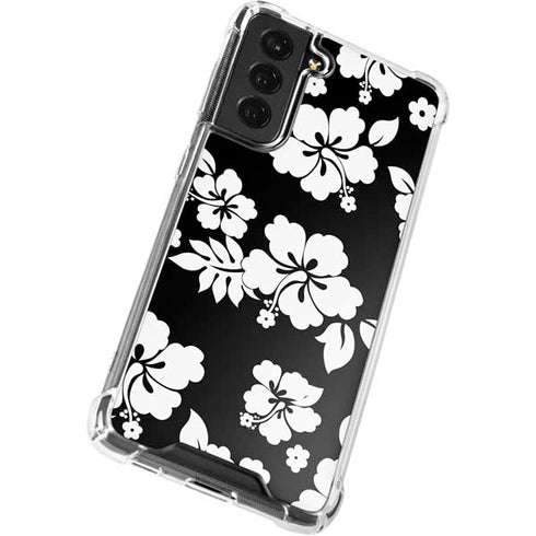 Black and White Galaxy S21 FE Clear Case